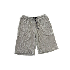 Simply Vera Wang Gray White Striped Sleep Pajama Shorts Women's xsmall NWT